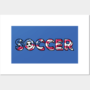 US Soccer Posters and Art